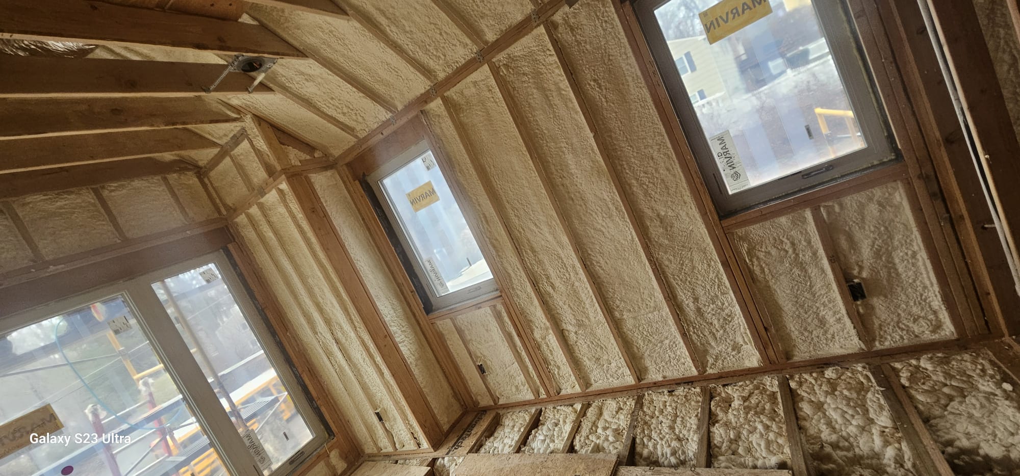 Spray foam insulation project — Ridgefield, CT