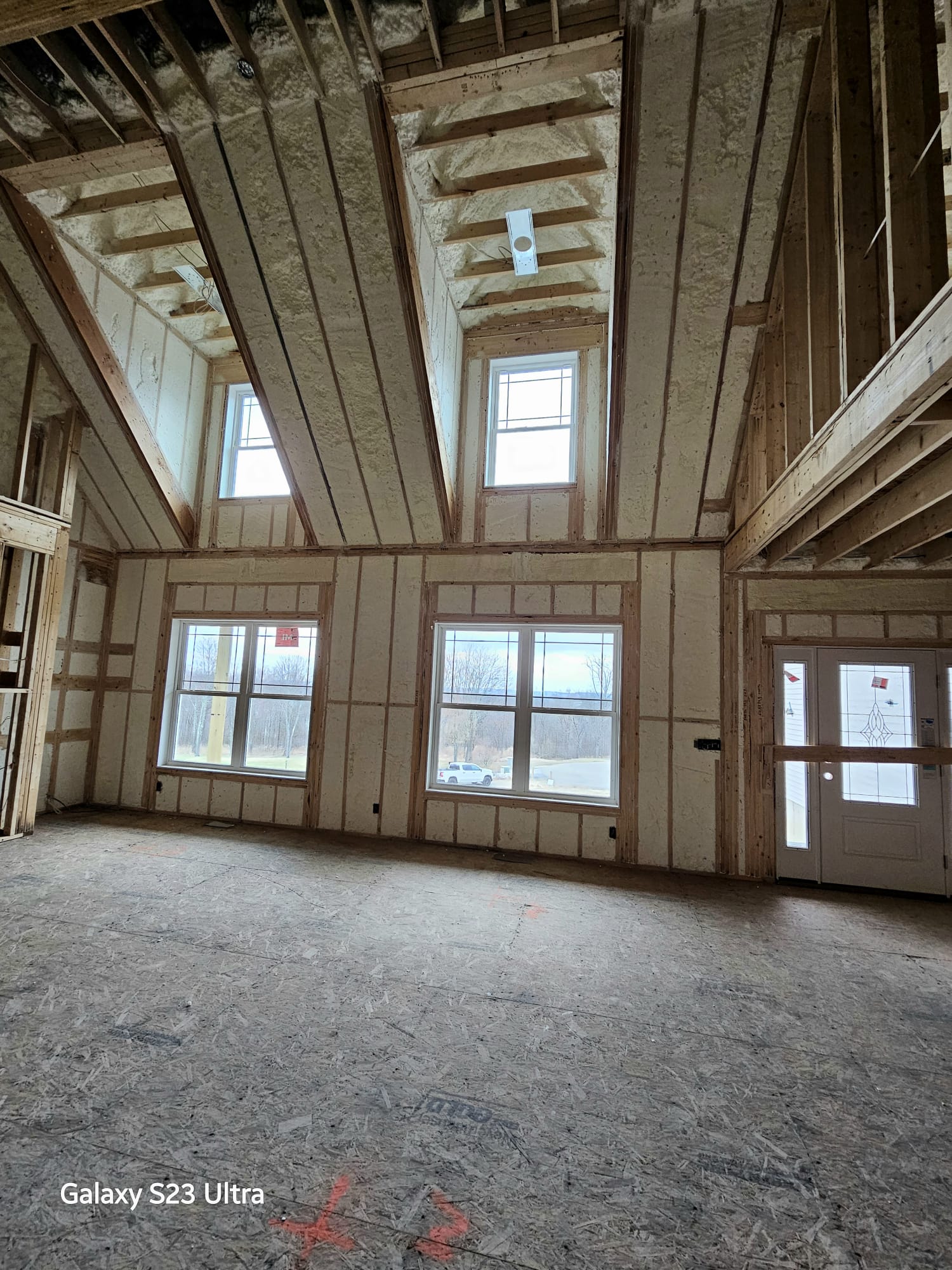 Spray foam insulation project — Cortland, NY