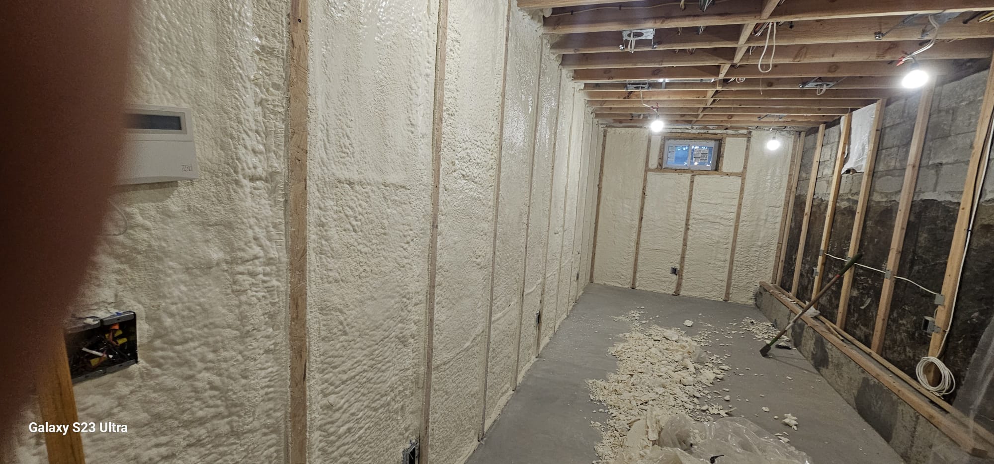 Spray foam insulation project — Valhalla, NY