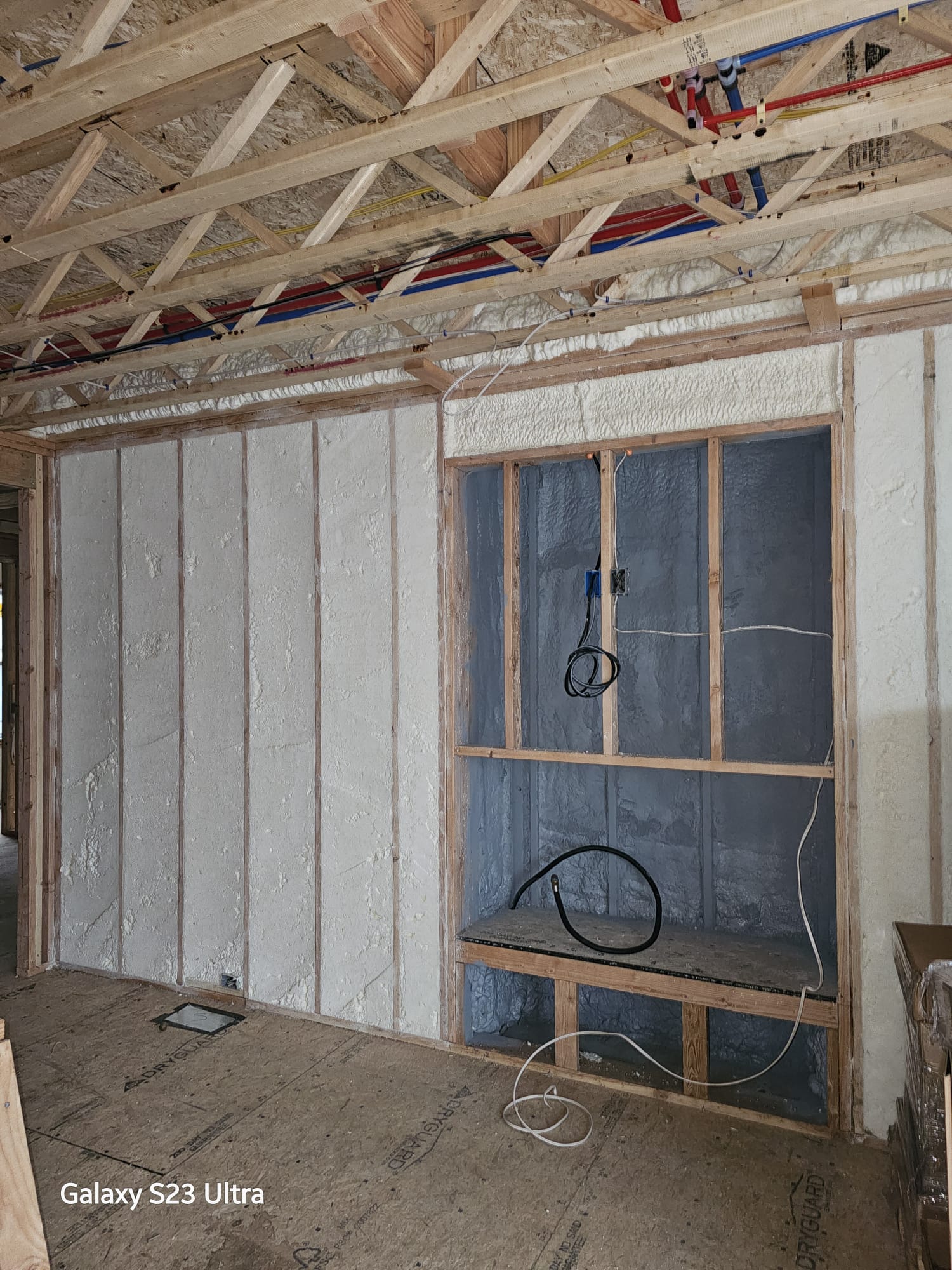 Spray foam insulation project — Westport, CT