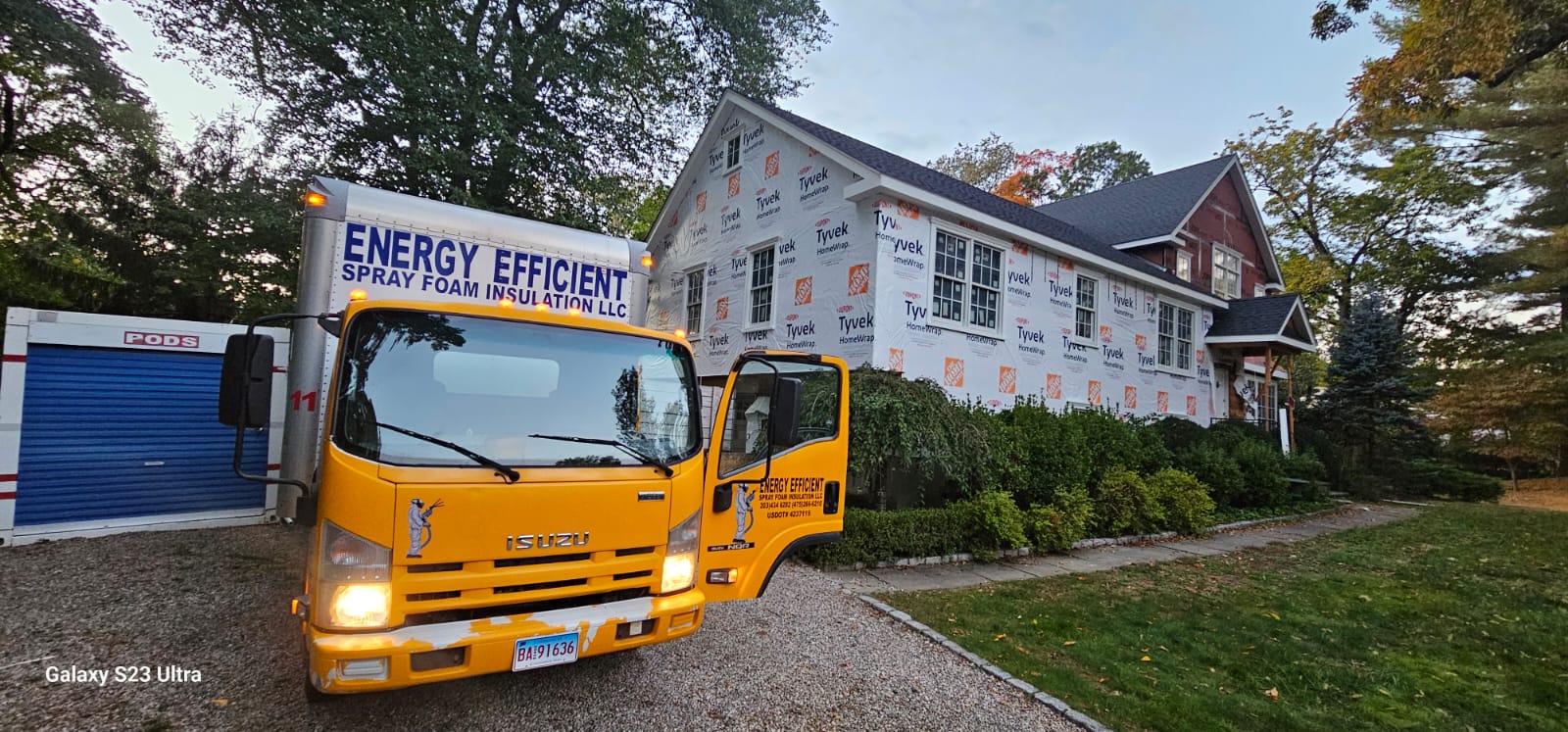 Spray foam insulation project — Westport, CT