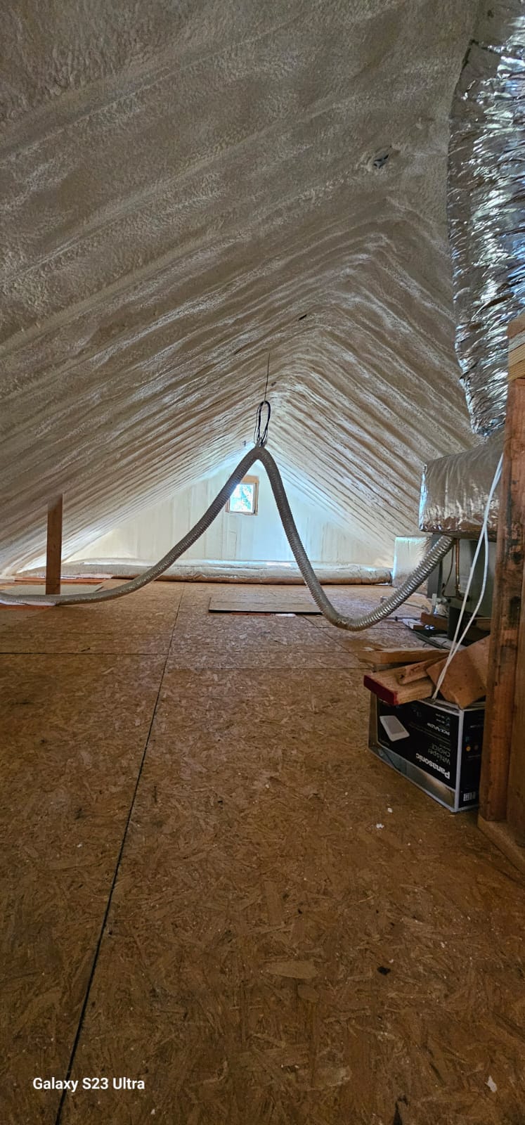 Spray foam insulation project — Westport, CT