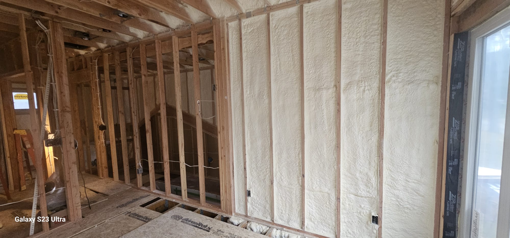 Spray foam insulation project — Ridgefield, CT