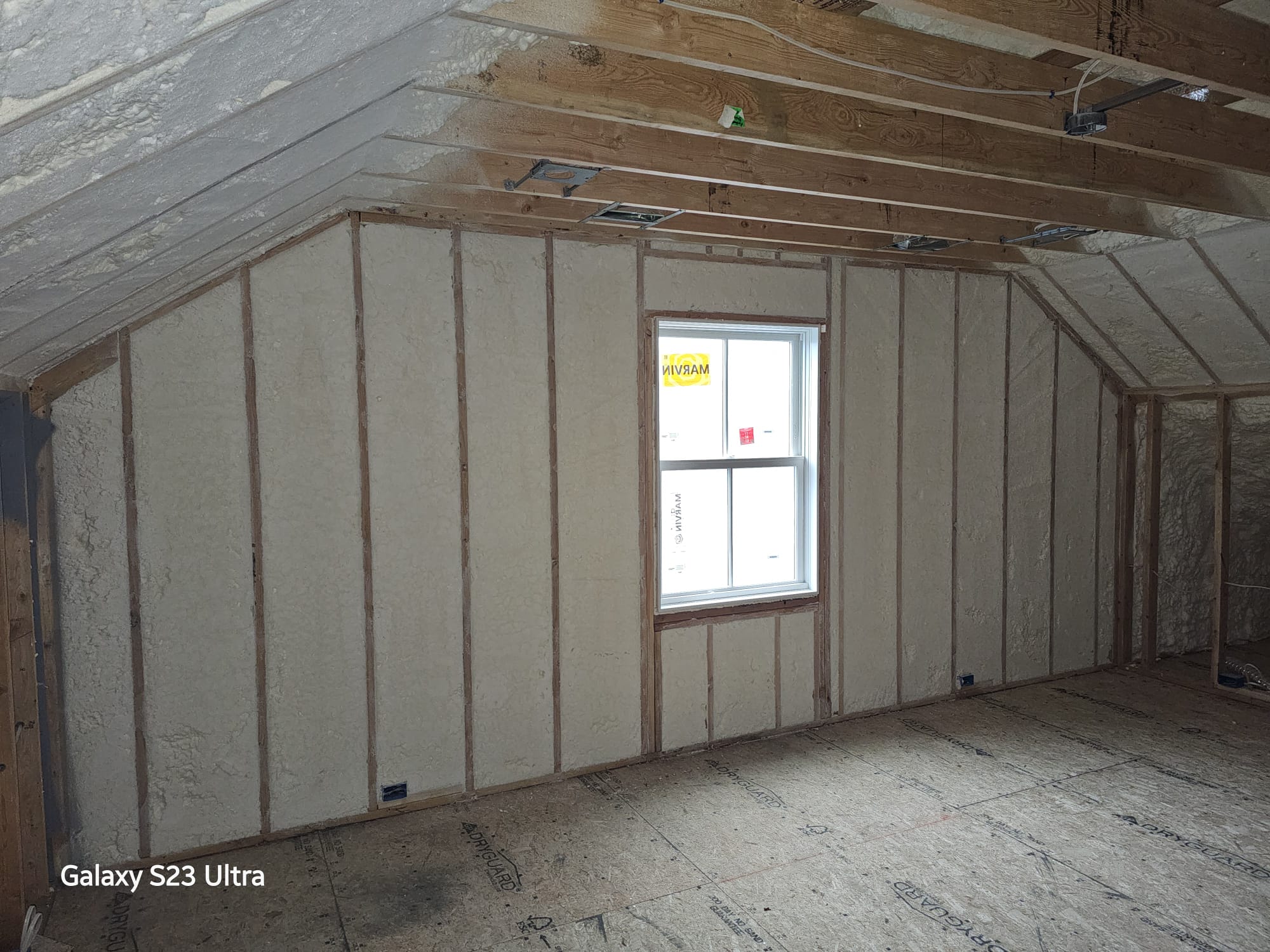 Spray foam insulation project — Westport, CT