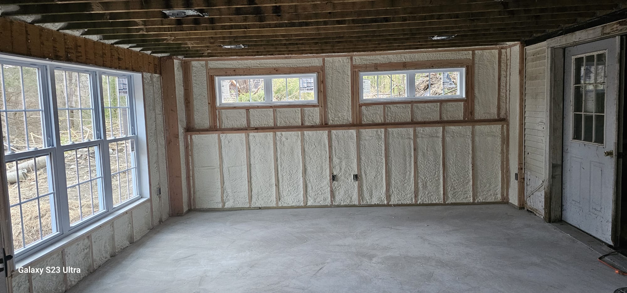 Spray foam insulation project — Greenwich, CT