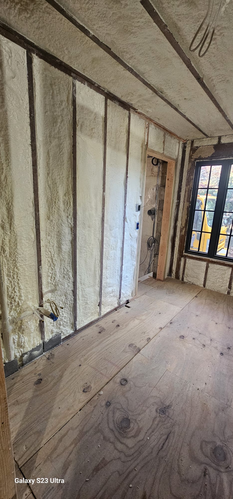 Spray foam insulation project — Ossining, NY