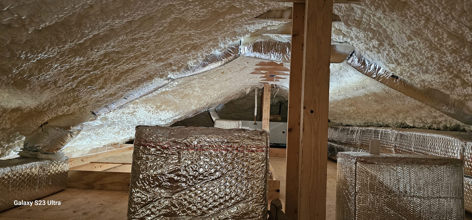 Spray foam insulation project — Valhalla, NY