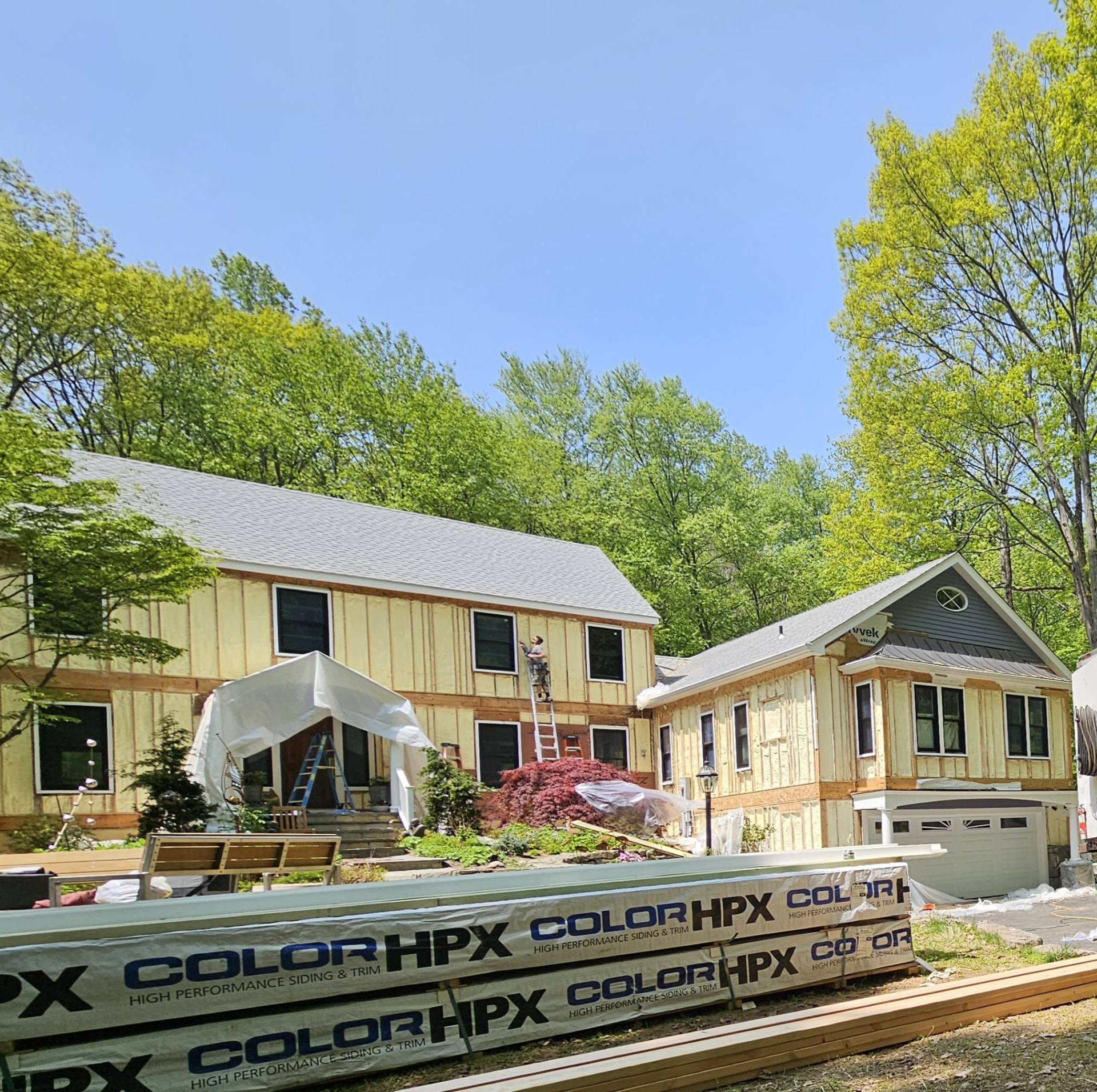 Spray foam insulation project — Ridgefield, CT