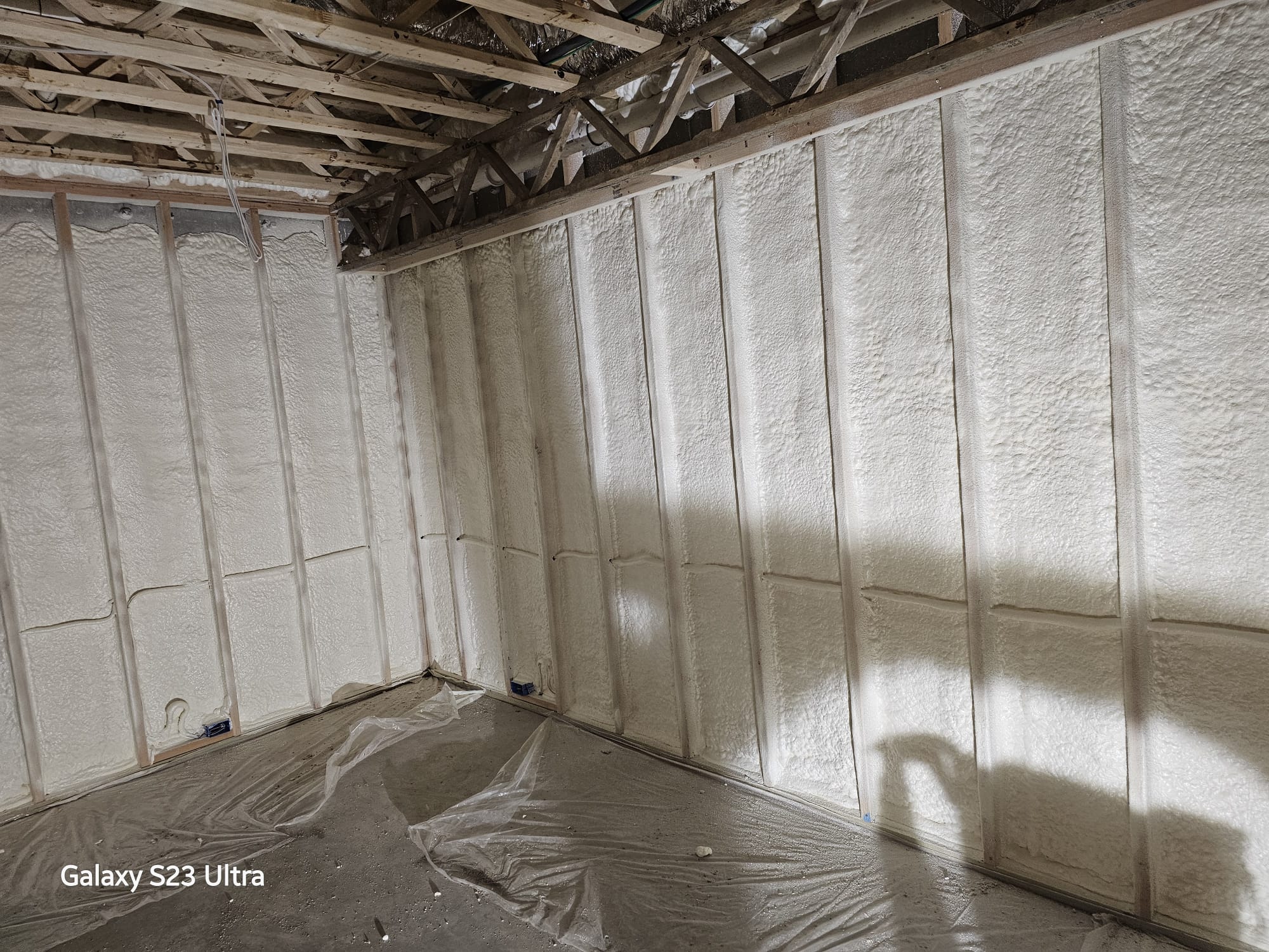 Spray foam insulation project — Westport, CT