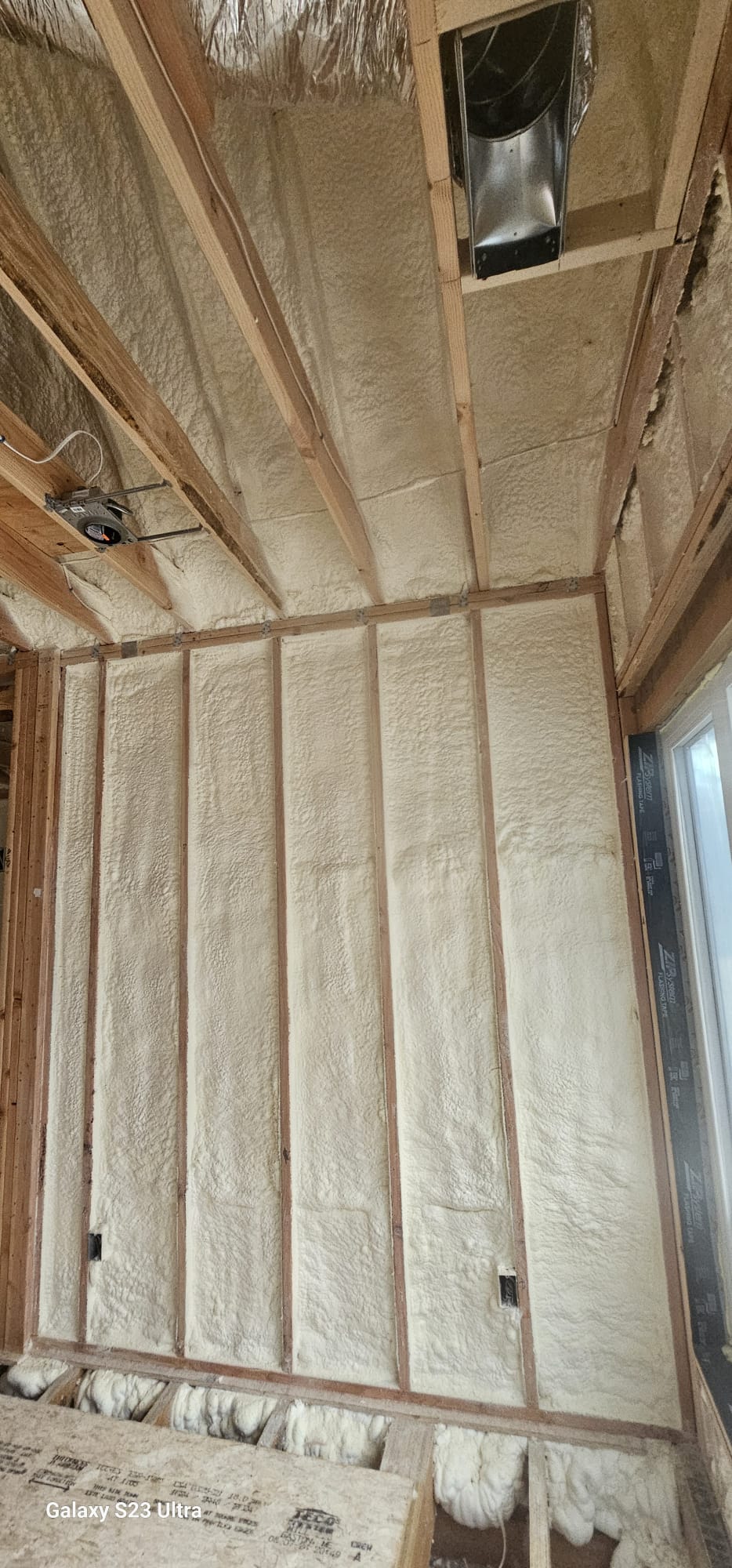 Spray foam insulation project — Ridgefield, CT