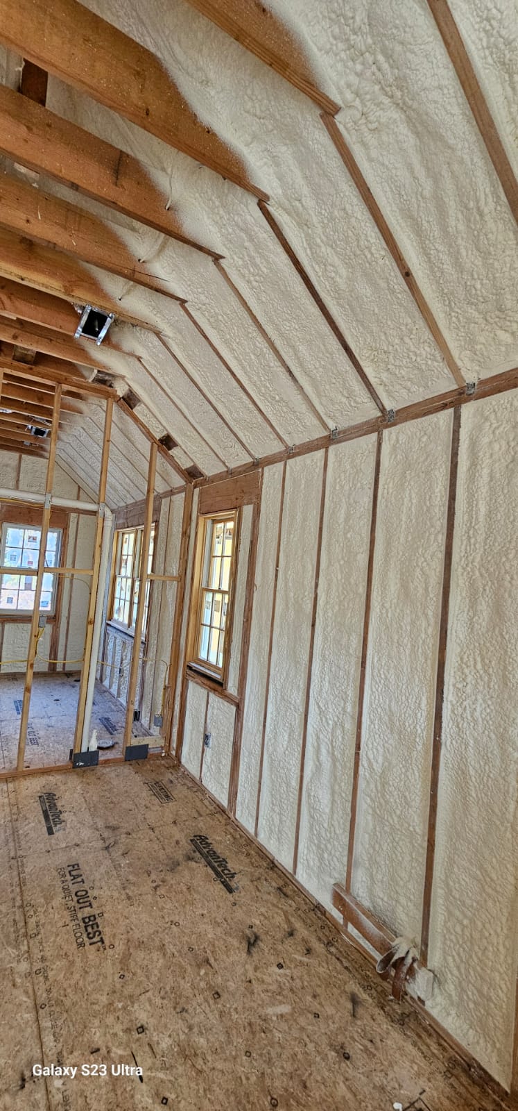 Spray foam insulation project — Westport, CT