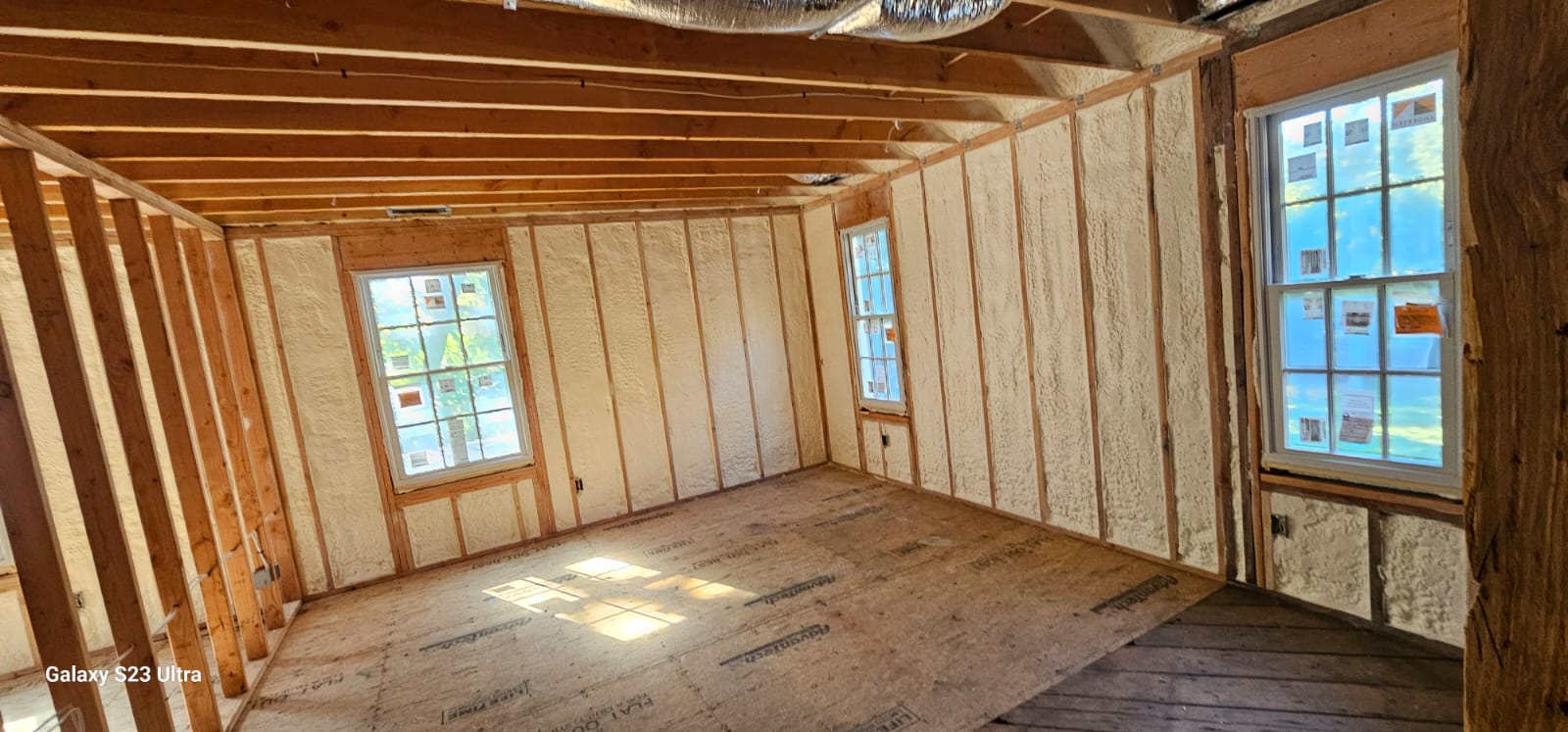 Spray foam insulation project — Westport, CT