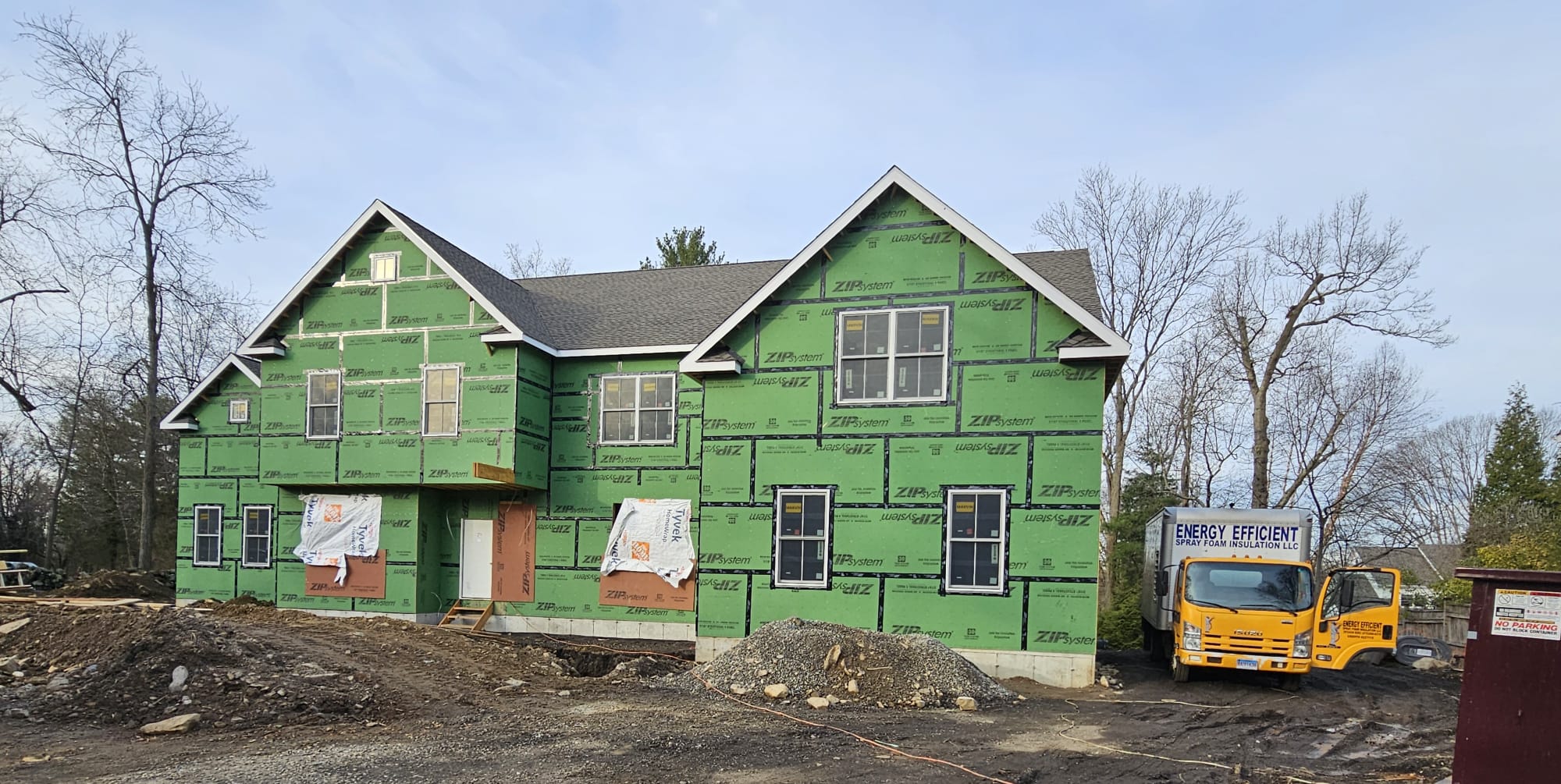 Spray foam insulation project — Westport, CT