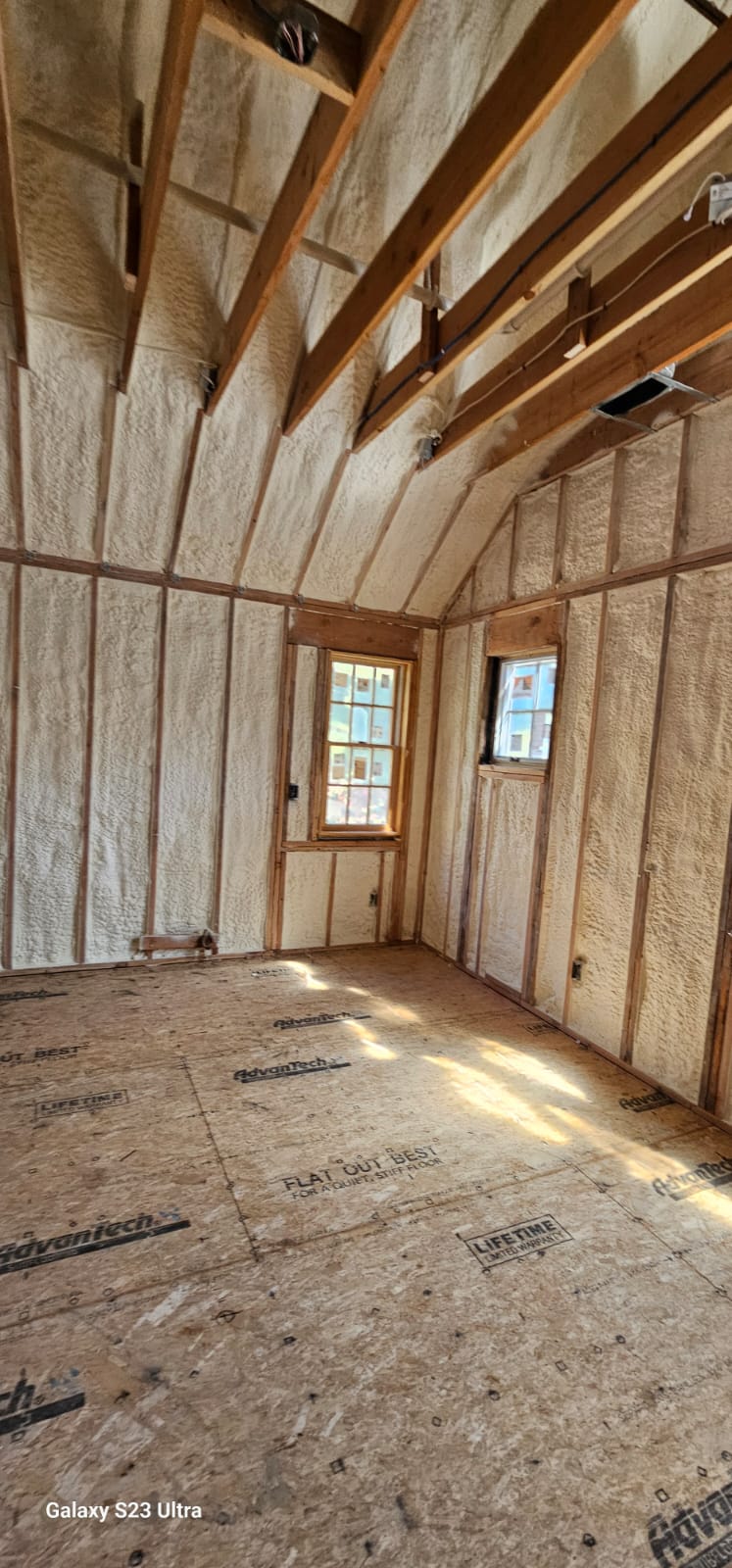 Spray foam insulation project — Westport, CT