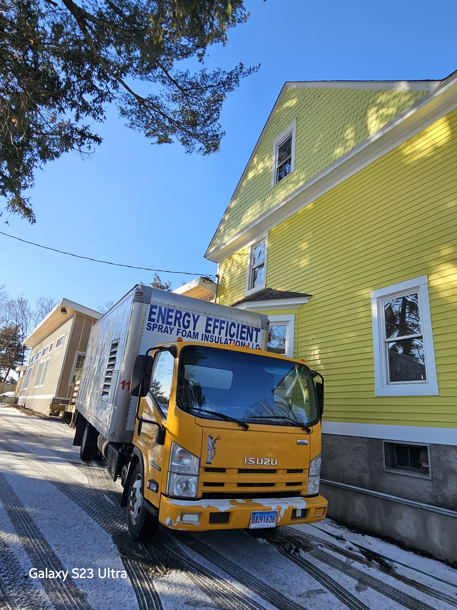 Spray foam insulation project — Derby, CT