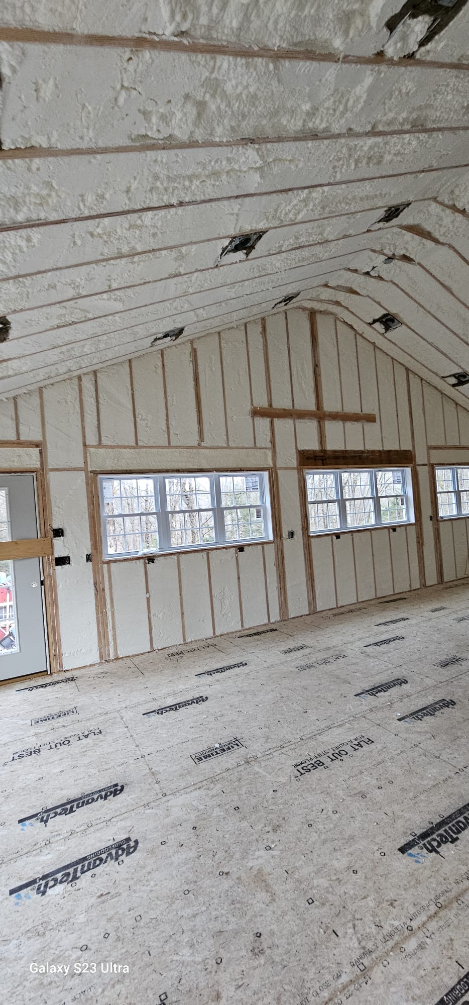 Spray foam insulation project — Greenwich, CT