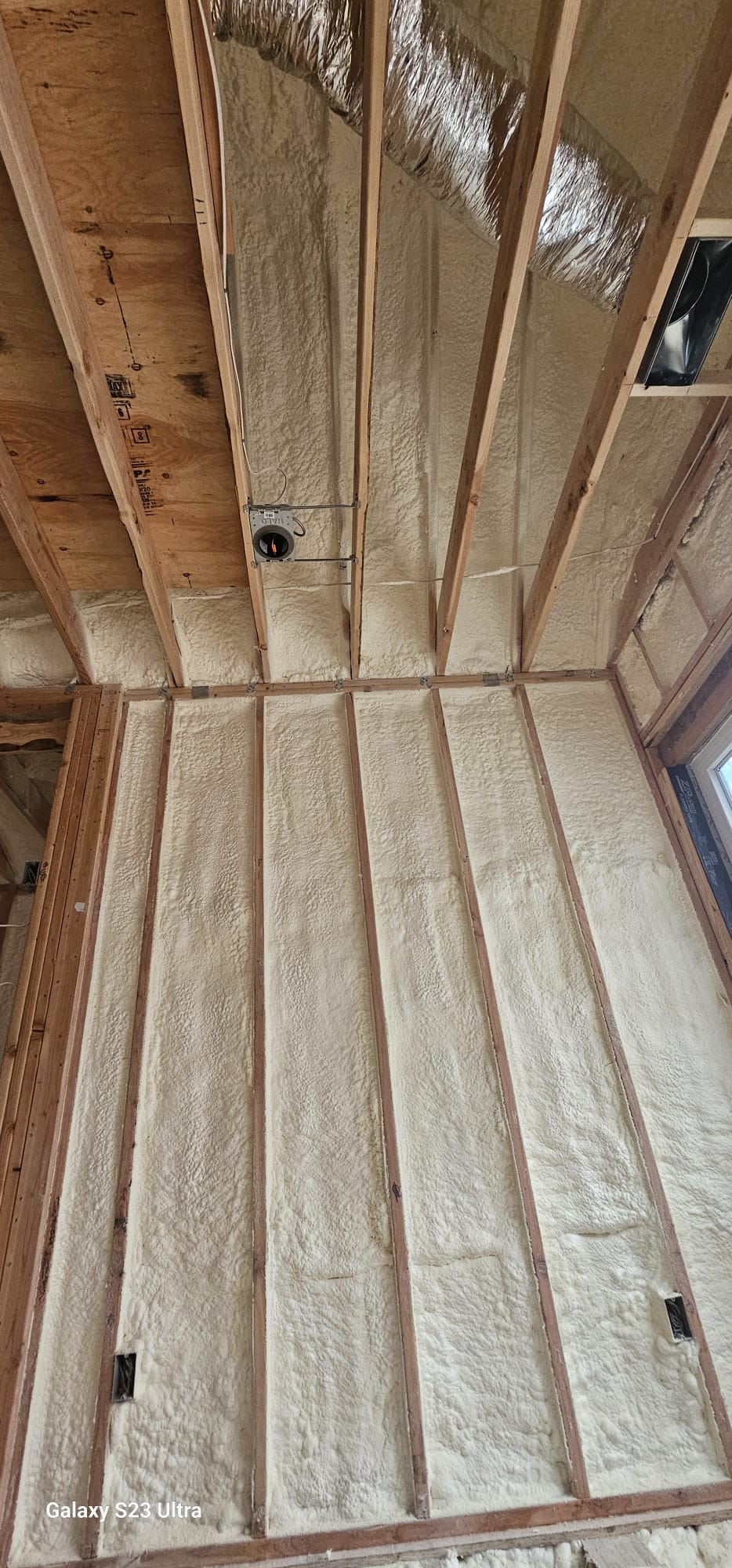 Spray foam insulation project — Ridgefield, CT