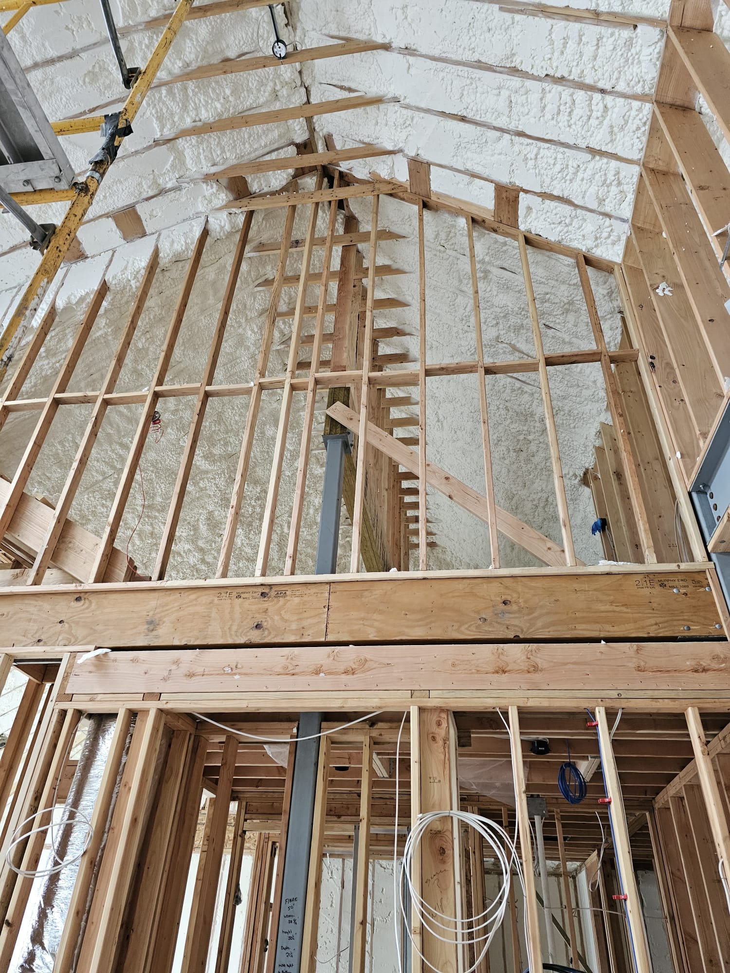 Spray foam insulation project — Darien, CT