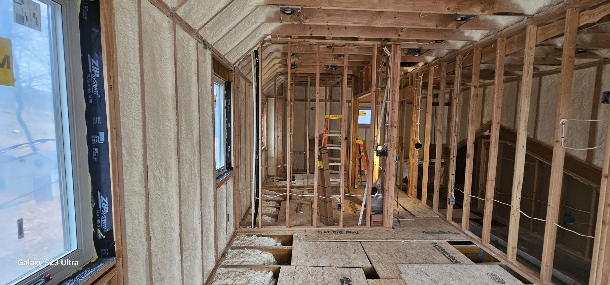 Spray foam insulation project — Ridgefield, CT