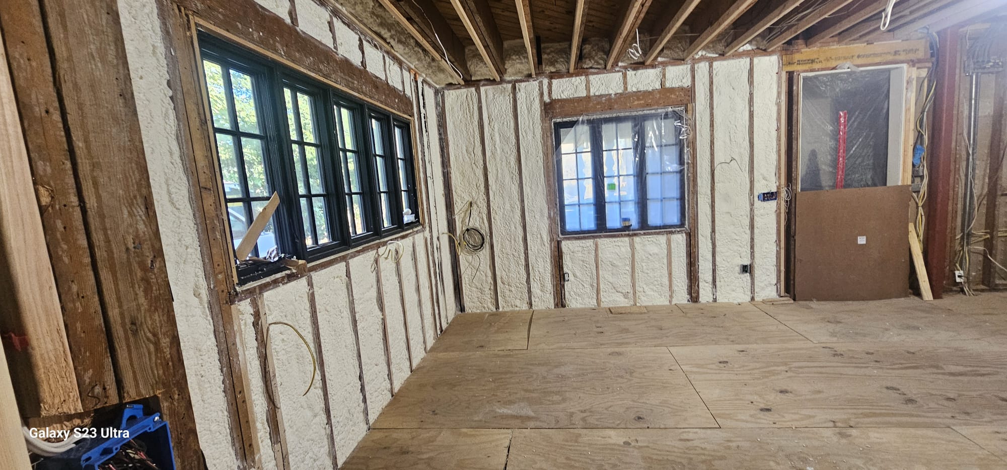 Spray foam insulation project — Ossining, NY