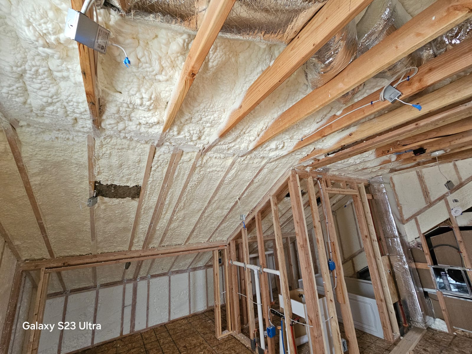 Spray foam insulation project — Yorktown Heights, NY