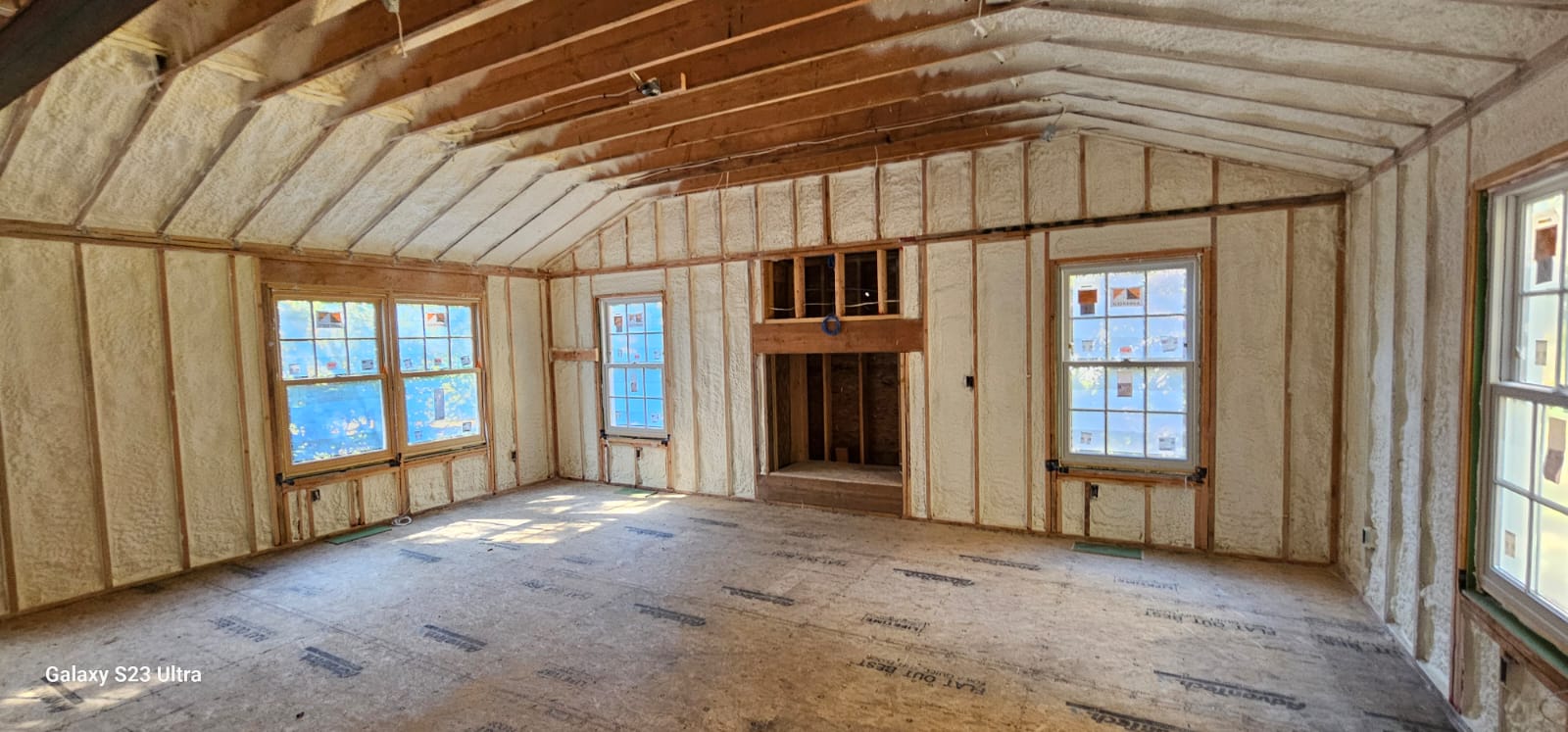 Spray foam insulation project — Westport, CT
