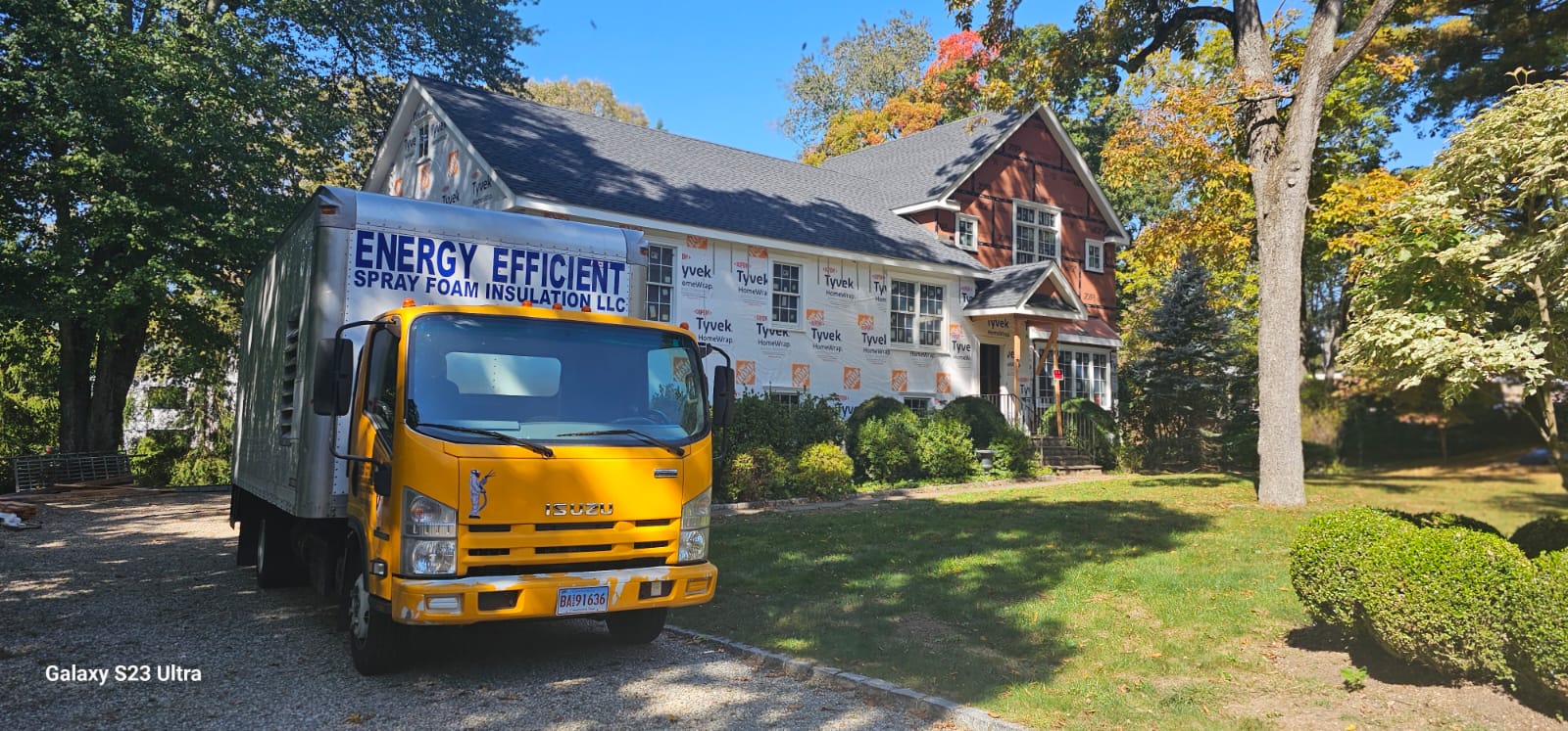 Spray foam insulation project — Westport, CT