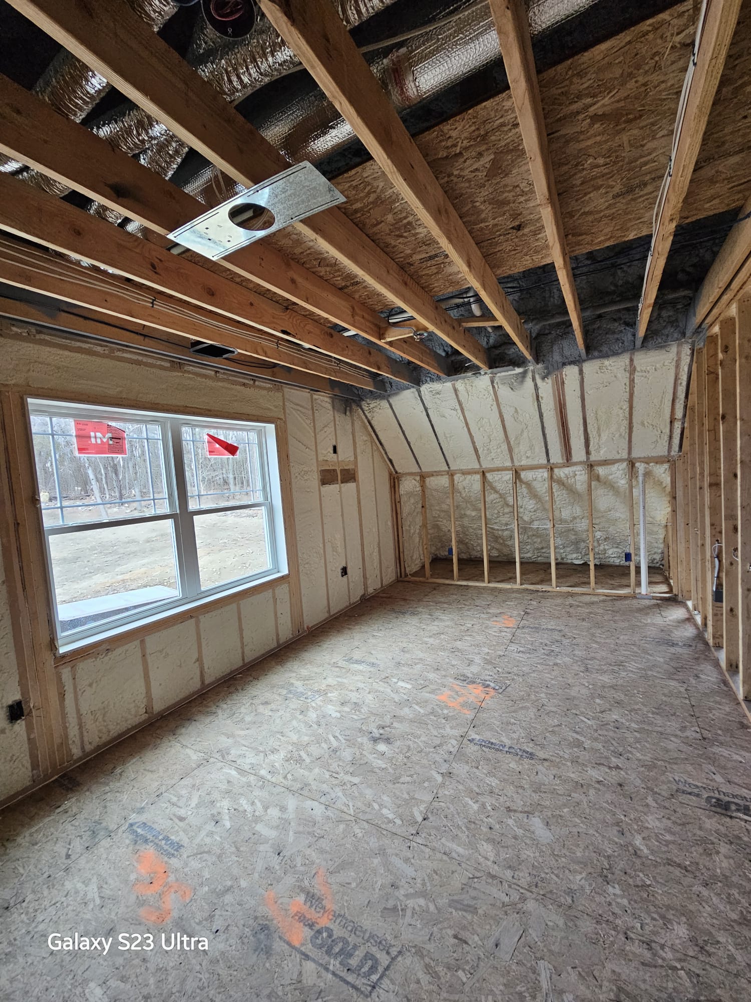 Spray foam insulation project — Cortland, NY