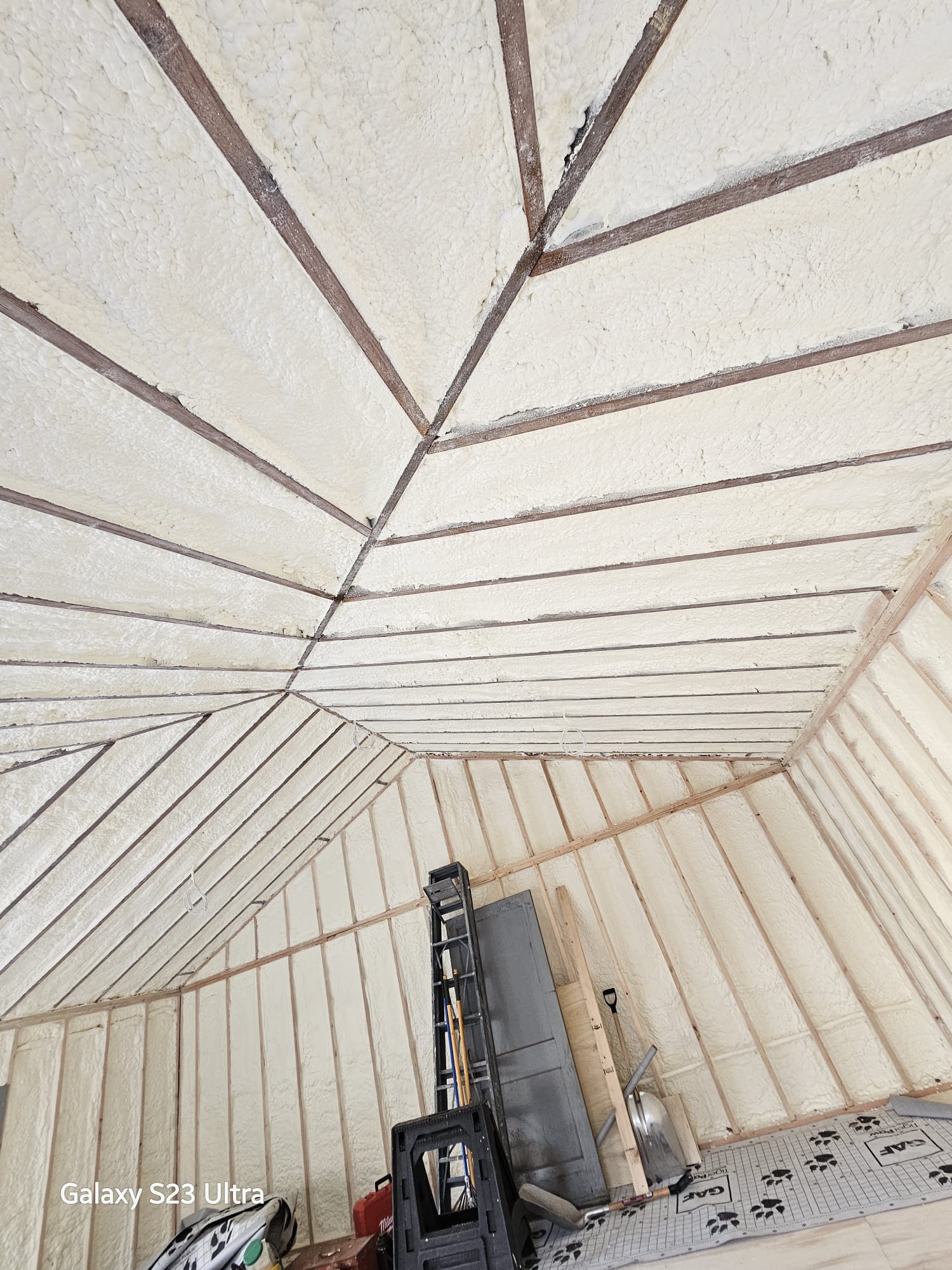Spray foam insulation project — Derby, CT