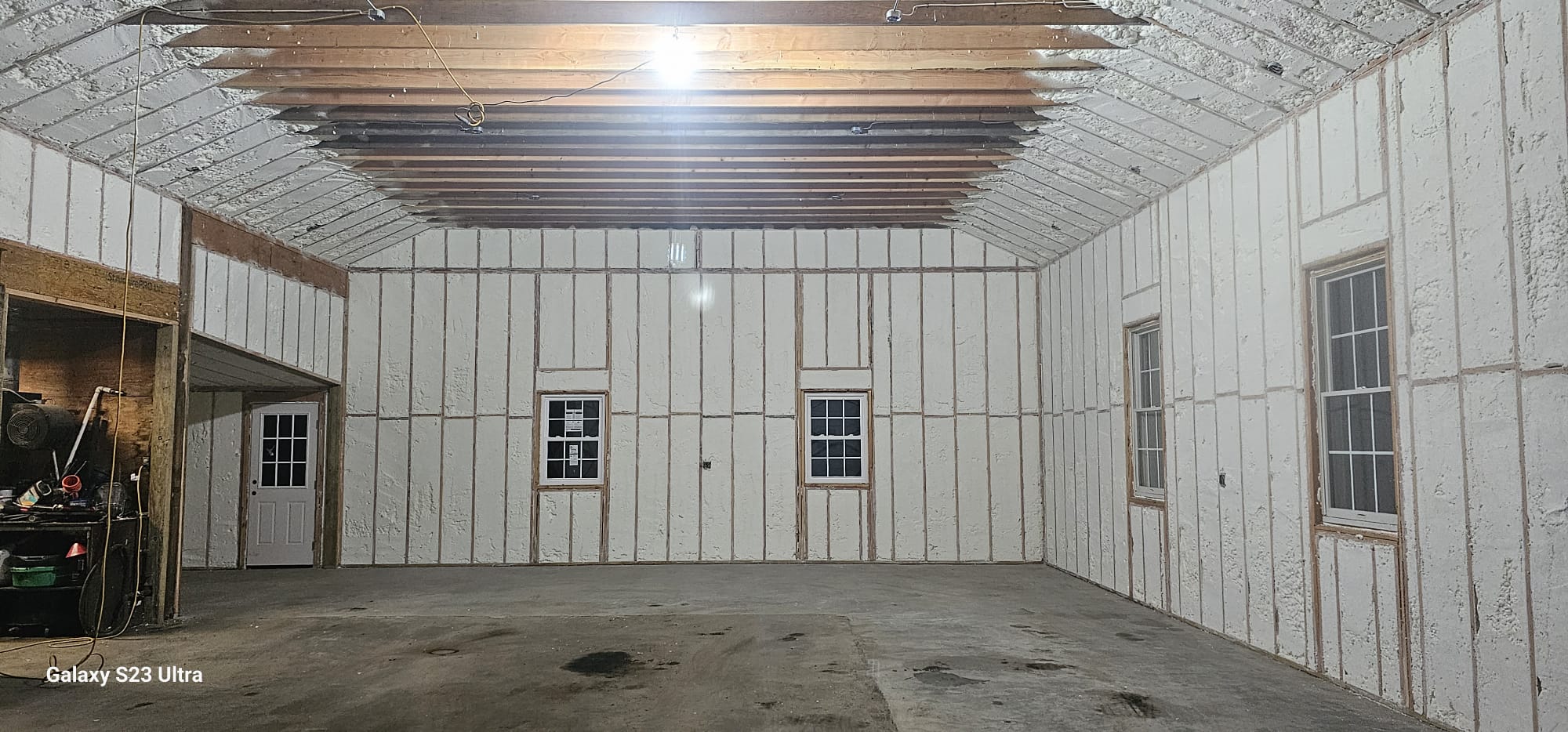 Spray foam insulation project — Derby, CT