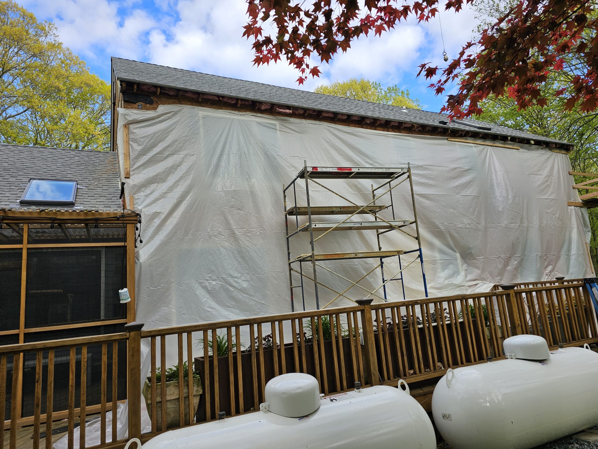 Spray foam insulation project — Ridgefield, CT